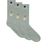A-DAM 3-pack Casual Socks Rocket Girl Jadeite Taille: 36-40 | Culottes Outlet | Unisex