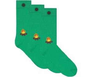 A-DAM 3-pack Casual Socks Wes Green Taille: 36-40 | Chaussettes Outlet | Unisex | Vert