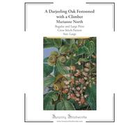 A Darjeeling Oak Festooned with a Climber Cross Stitch Pattern - Marianne North - Large Size Edition: Regular and Large Print Cross Stitch Pattern