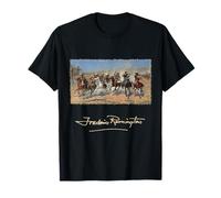 A Dash for Timber par Frederic Remington, Cowboys T-Shirt