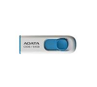 A-DATA C008 Clé USB 2.0, 64 Go Blanc/bleu
