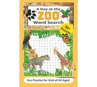 A Day at the Zoo Word Search Puzzle Book: Word Searches with Easy-to-Read Print for Zoo Animals, Wild Animals, Animal Lovers, and More! I 6x9 inches ... Birthdays, Travel, Summer fun and everyday!