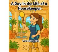 A Day in the Life of a Housekeeper: Colouring Book