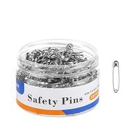 A+DAY Lot de 300 petites épingles à nourrice finition nickel 26 mm Taille 0