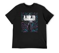 A Day to Remember Homesick T-Shirt Black Mens Tee Unisex Shirt XXL