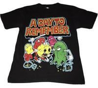 A Day to Remember T-Shirts à Manches Courtes GTS Tag Keep Running Your Mouth Print Christmas T T-Shirts à Manches courtessens(X-Large)