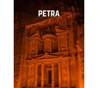 A Decorative Book: Petra featuring The Treasury (Al-Khazneh): A Stackable Book for Interior Decorating and Set Dressing for Coffee Tables, End Tables, and Bookshelves with Photographic Cover