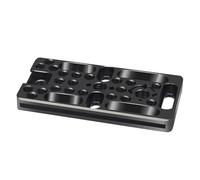 À Dégagement Rapide 1/4 3/8 Chaussure Froide De Base À Fromage 3/8 Pouces Trépied pour Appareils Photo DSLR Stabilisateur D'enregistrement Vidéo en Aluminium