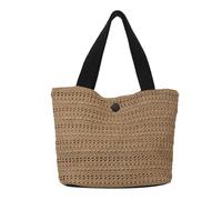 À Déjeuner En Paille Unique Sacs Main Bohème Seau De Plage De Capacité Parfait Pour Les Pique-niques Plein Air Et Le Shopping Main Paille