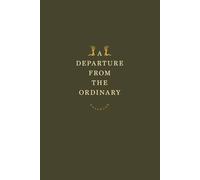 A departure from the ordinary: Notebook
