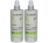 A-Derma A-DERMA Crème douche hydratante LES INDISPENSABLES Gel Douche 2x500 ml