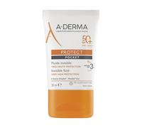 A-Derma - A-Derma Protect Pocket Fluide Solaire Visage Invisible Spf50+ 30 Ml Crème