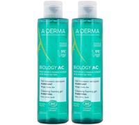 A-DERMA BIOLOGY AC Gel moussant nettoyant purifiant Gel(S) 2x200 ml