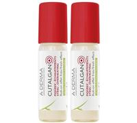 A-Derma Cutalgan Roll-on Ultra-Apaisant Effet Frais Rouleau 2x10 ml