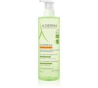 A-Derma Exomega Control 2 in 1 emollient cleansing gel gel de douche pour peaux sèches à atopiques 500 ml