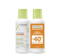A-DERMA EXOMEGA CONTROL emollient cream pack 2 x 400 ml