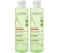 A-DERMA EXOMEGA CONTROL Gel lavant émollient 2 en 1 anti-grattage Gel(S) 2x200 ml