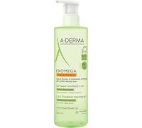 A-DERMA Exomega Control Gel nettoyant adoucissant pour les peaux sèches sujettes à l'atopie 2en1 500 ml