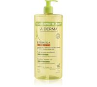 A-Derma Exomega Control Huile Lavante Émolliente huile de douche adoucissante pour peaux sèches à atopiques 1000 ml