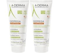 A-DERMA EXOMEGA CONTROL Lait émollient anti-grattage Crème 2x200 ml