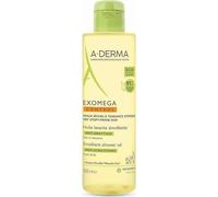 A-derma Exomega Control Shower Oil 500 ml - Soin doux pour les peaux sensibles souffrant d'eczéma atopique. Enrichie en acides gras oméga 6.
