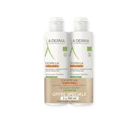 A-Derma Exomega Gel Moussant émollient Lot de 2x500ml