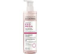 A-Derma Gel nettoyant visage Exomega calmant 200 ml