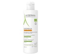 A-Derma Exomega Control Emollient Foaming gel gel moussant adoucissant pour peaux sèches à atopiques 500 ml