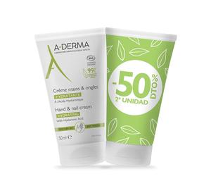 A-DERMA HANDS & NAILS cream pack 2 x 50 ml