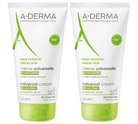 A-DERMA Les Indispensables Crème universelle hydratante Set(S) 2x150 ml
