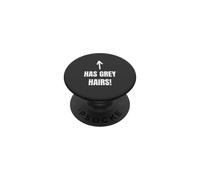 A des Cheveux Gris PopSockets PopGrip Adhésif