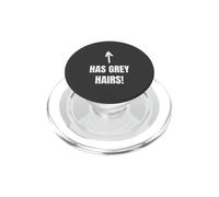 A des Cheveux Gris PopSockets PopGrip pour MagSafe