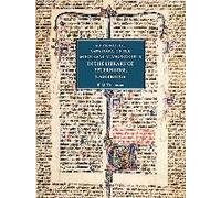 A Descriptive Catalogue Of The Medieval Manuscripts In The Library Of Peterhouse, Cambridge