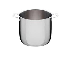 A DI ALESSI AJM100/24 POTS & PANS MARMITE EN ACIER INOXYDABLE 18/10 BRILLANT 24 CM