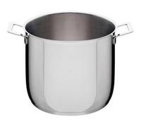 A DI ALESSI AJM100/24 POTS & PANS MARMITE EN ACIER INOXYDABLE 18/10 BRILLANT 24 CM G