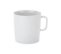 A DI ALESSI AJM28/89 PLATEBOWLCUP MUG EN PORCELAINE BLANCHE SET DE 4 PIECES