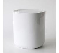 A di alessi birillo poubelle pour la salle de bain en pmma - blanc Blanc G