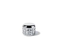 Alessi Fromagère Msa17 Cactus - Acier inox 18/10 brillant et verre - Argenté