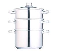 A DI ALESSI CUISEUR VAPEUR EN ACIER INOXYDABLE DIAMETRE 18 CM 3 PIECES