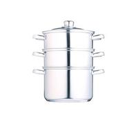 A DI ALESSI CUISEUR VAPEUR EN ACIER INOXYDABLE DIAMETRE 18 CM 3 PIECES