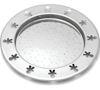 A Di Alessi Mini Girotondo Dessous De Bouteille Antiventouse En Acier Inoxydable 18/10 - Set De 2 Pièces