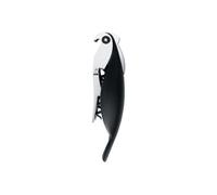 A di alessi parrot tire-bouchon sommelier en fonte d'aluminium et pc - noir