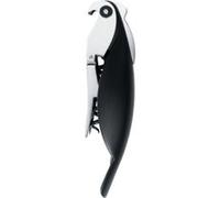 A di alessi parrot tire-bouchon sommelier en fonte d'aluminium et pc - noir Noir G