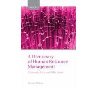 A Dictionary Of Human Resource Management