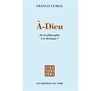 À-dieu Francis Guibal (Auteur)