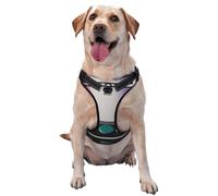A dim Color Palette Harnais pour chien de petite, moyenne et grande taille - Durable, ne tire pas avec sangles réfléchissantes et boucles à dégagement rapide Taille M