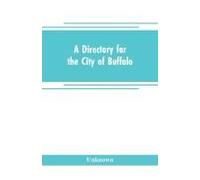 A Directory For The City Of Buffalo