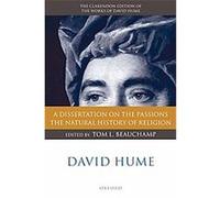 David Hume – A Dissertation on the Passions – Édition Clarendon