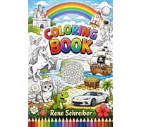 A Diverse Coloring Book for Kids and Adults: 40 Inclusive Illustrations for Stress Relief and Relaxation