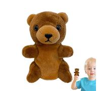 À Doigt Animale Réaliste - Peluche Douce pour Tout-Petits | Figurine Écureuil Renard 9 Cm pour Conte De Fées Jeu Rôle | Coton PP, Design Mignon, Jouet Éducatif